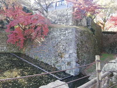 岡崎城巽櫓台石垣