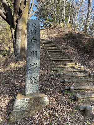 本丸への登城口