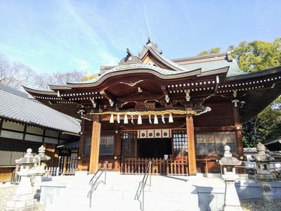 大高町町屋川の八幡社