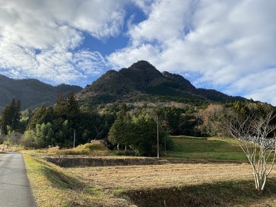 三尾城址遠景