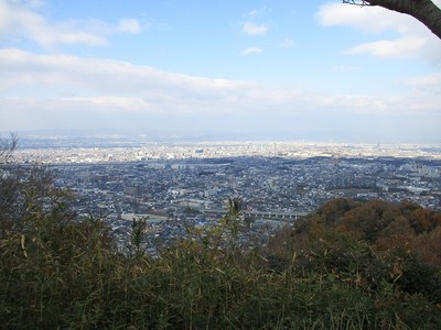 眺望（飯盛山史跡碑の郭より）