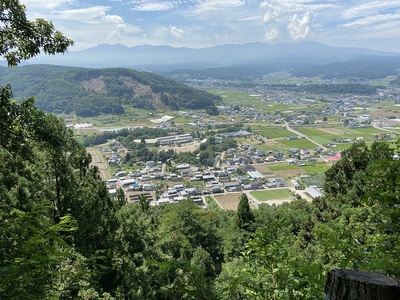 展望台からの五稜郭全景