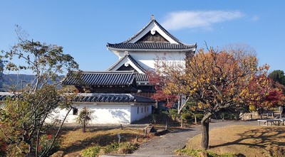 細川忠興とガラシャ像側より