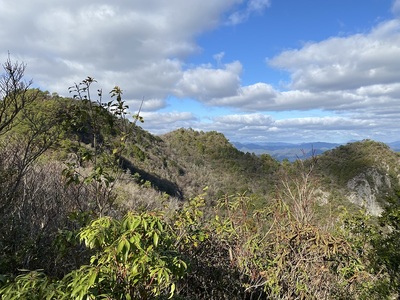 登山道からの眺望