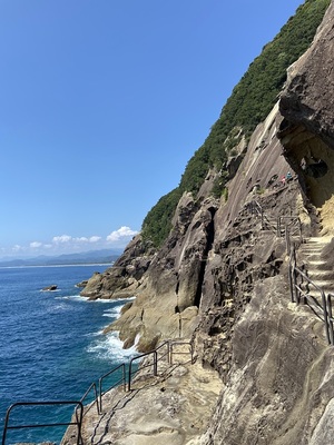 断崖の海岸線