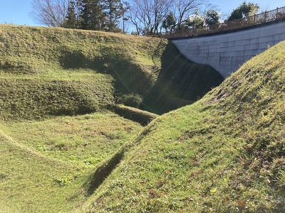 河村城　堀切