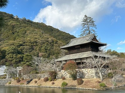 錦雲閣と天守