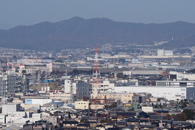 犬山城方面