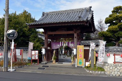 頭陀寺 山門(頭陀寺城跡)