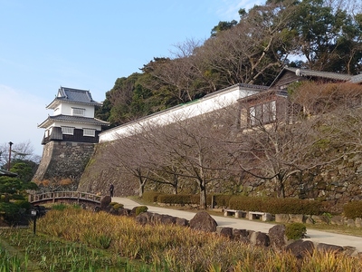 玖島城石垣