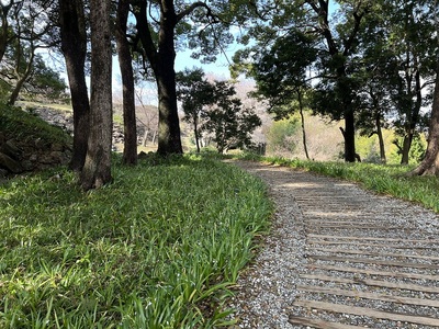 二の丸への登城道