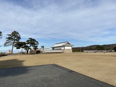 三の丸と河北門