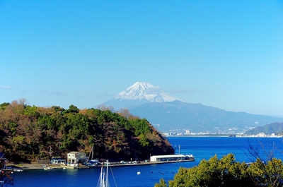 第六郭から見た富士山