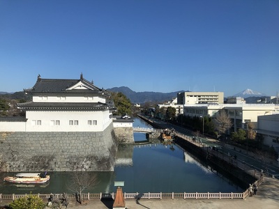 巽櫓・富士山