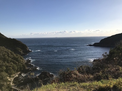 志太ケ浦展望台からの太平洋