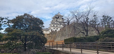 福山城 北口階段付近より