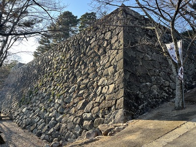 隠居丸南側石垣