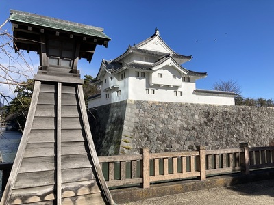 駿府城　復元された巽櫓