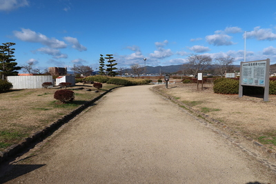 高松城址公園入口