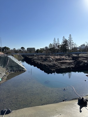 天守 発掘現場