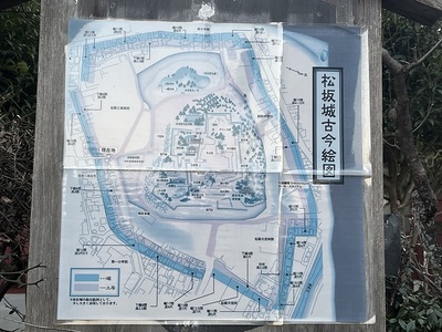 松阪城古今絵図