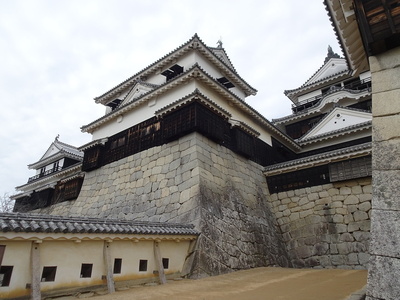 南隅櫓、小天守、大天守