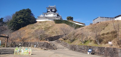 掛川城 本丸広場より