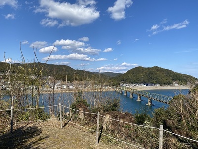 松の丸からの眺望(北側)