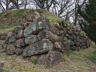 本丸西北石垣