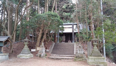 本丸跡の千早神社