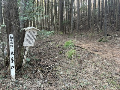 大手口と舘の泉