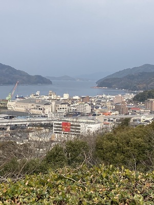 宇和島湾方面