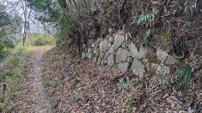 城址の石垣