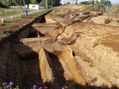 発掘調査現場