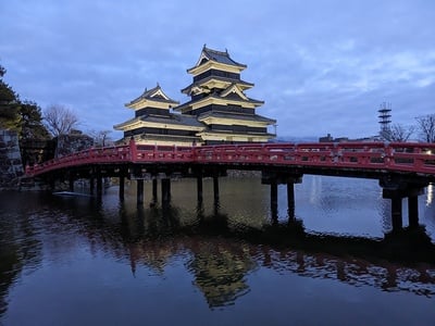 逆さ松本城