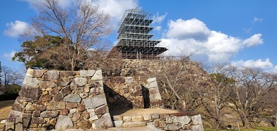 福岡城天守台跡