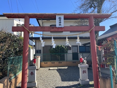 案内板設置の稲荷神社
