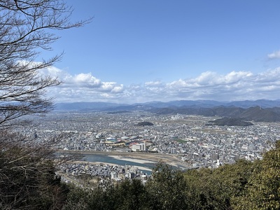 天守からの眺め