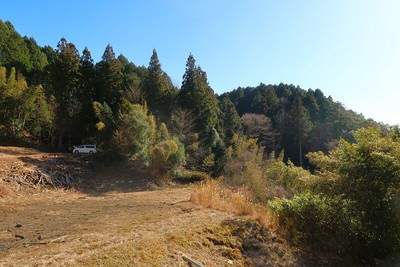 浅谷城 北から見た城址