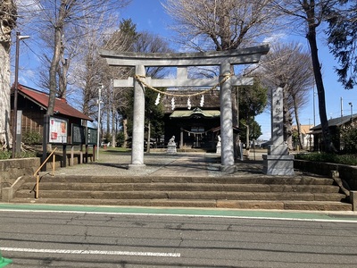 丸山城　高部屋神社