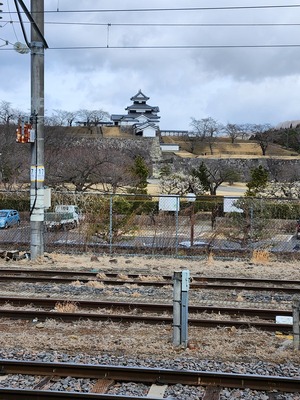 白河駅からの眺望