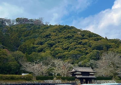 城址遠景