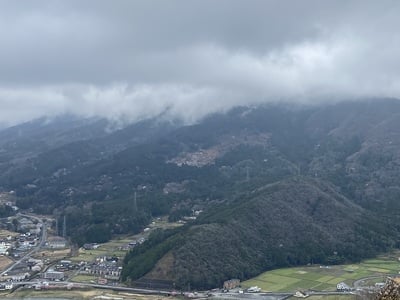 天守台からの眺望（南東側）