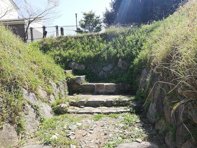 亀山城二の丸北帯曲輪 埋門跡