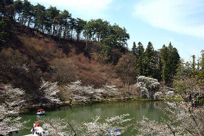 須田城跡と竜ヶ池(臥竜公園)