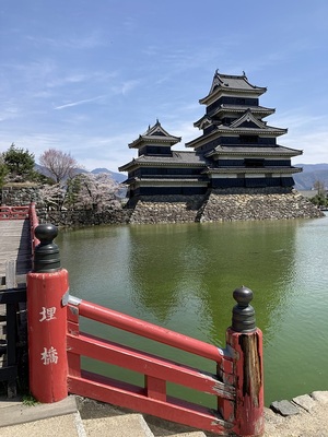 国宝天守と埋橋