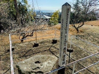 表門礎石跡