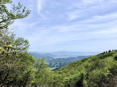 行市山砦からの眺望