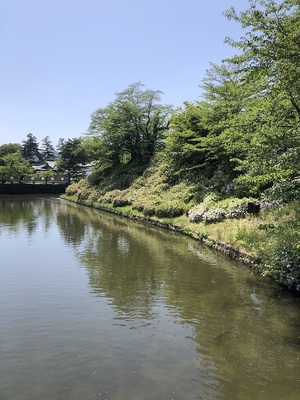 本丸大手口水堀