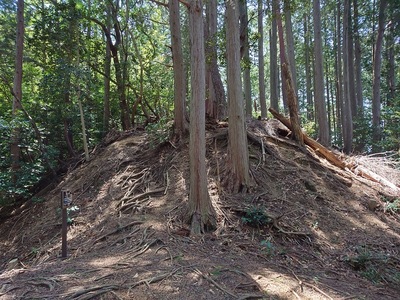 北の水の手の堀切